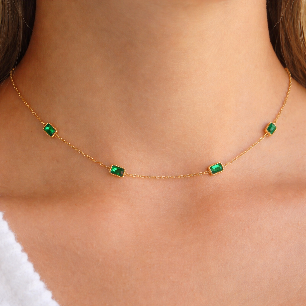 Verona Emerald Necklace