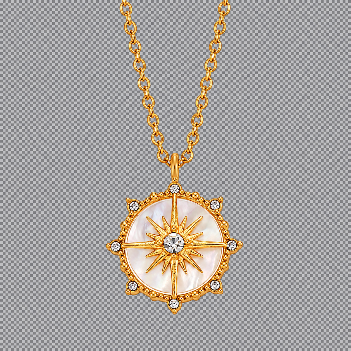 Guiding star necklace