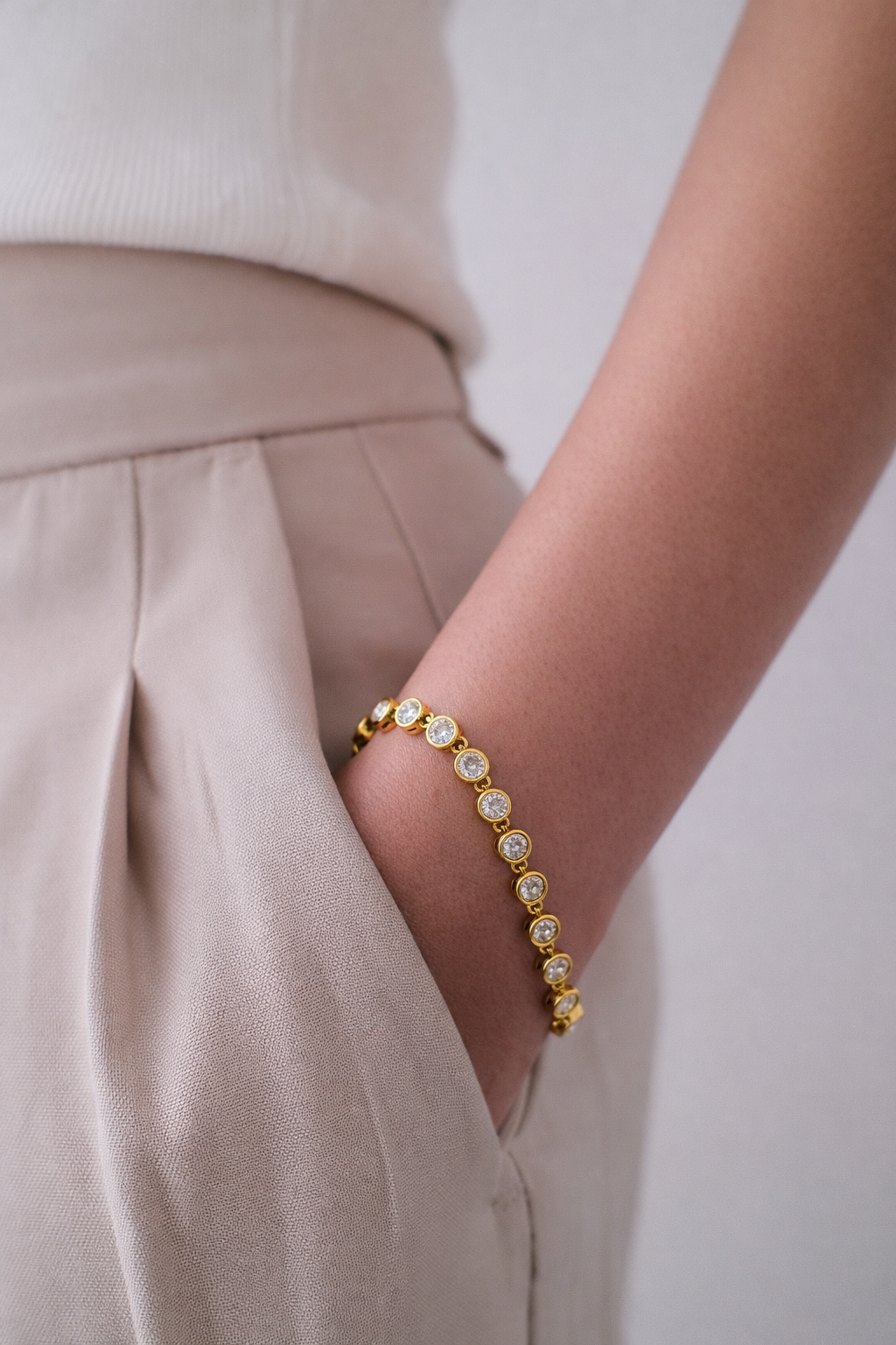 The Isla Tennis Bracelet