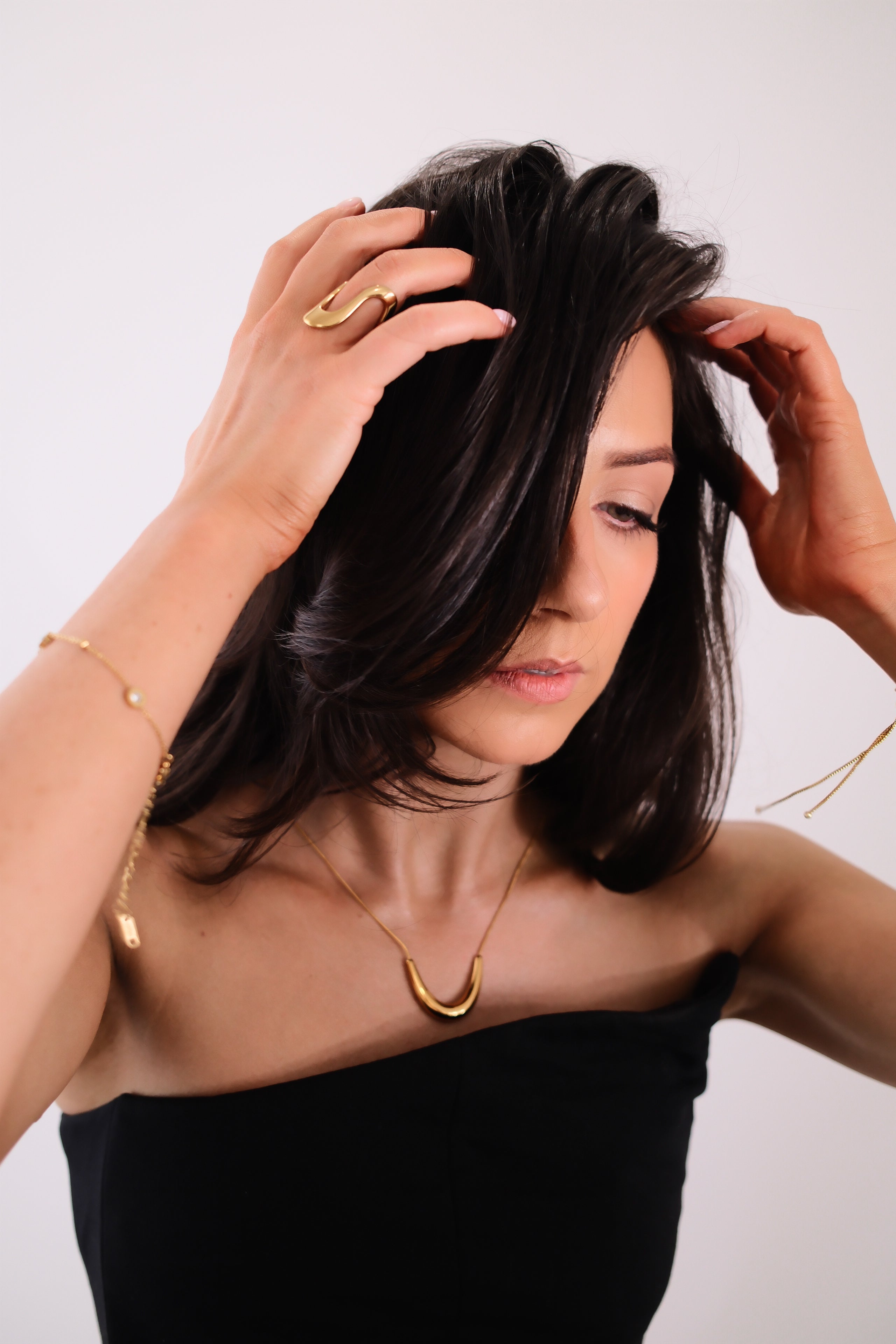 The sculpted necklace