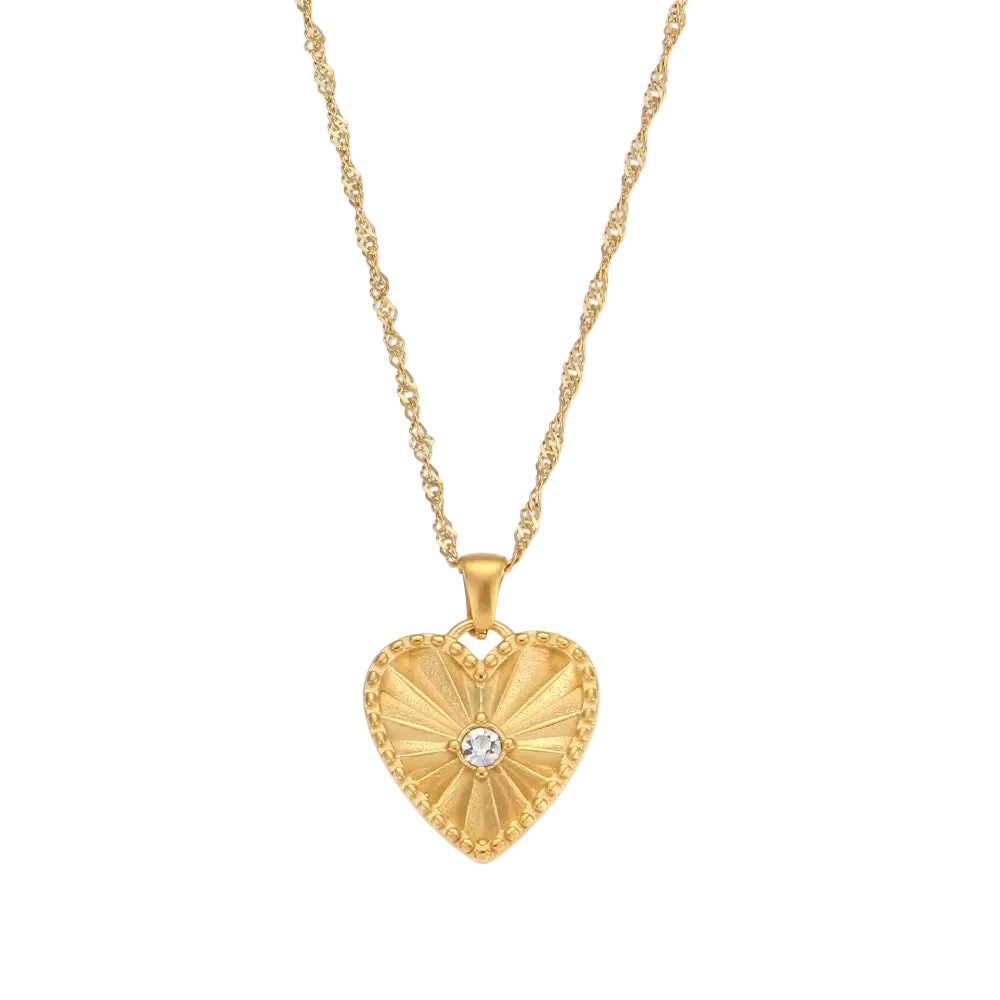 Open Heart Necklace