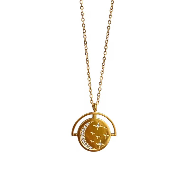 Orbit Disc Necklace