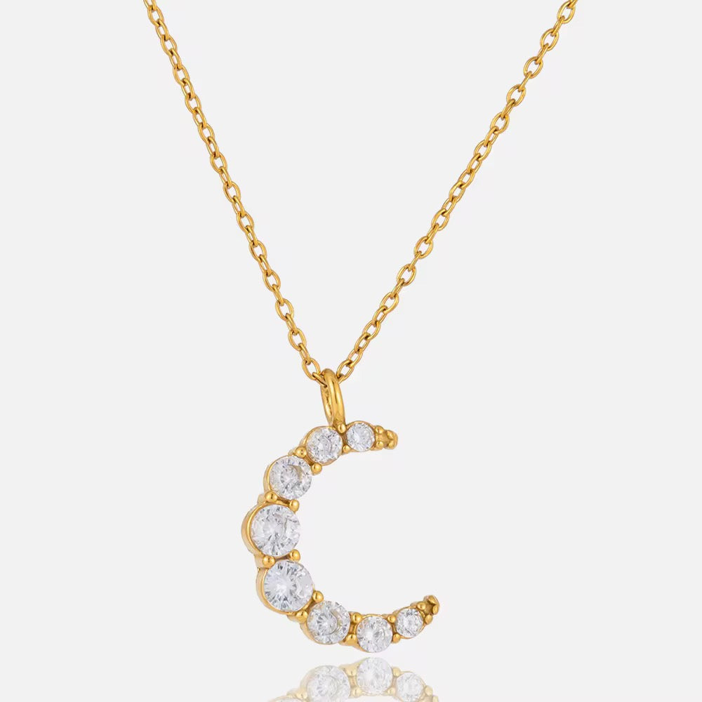 Luna Crescent Necklace