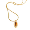 Sable Oval Necklace
