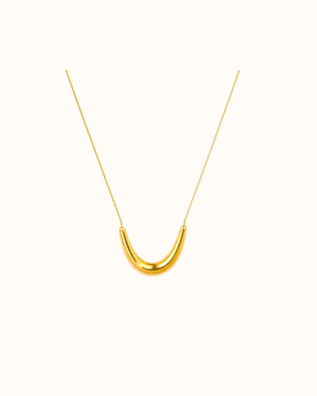 The sculpted necklace