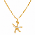 Stella starfish necklace