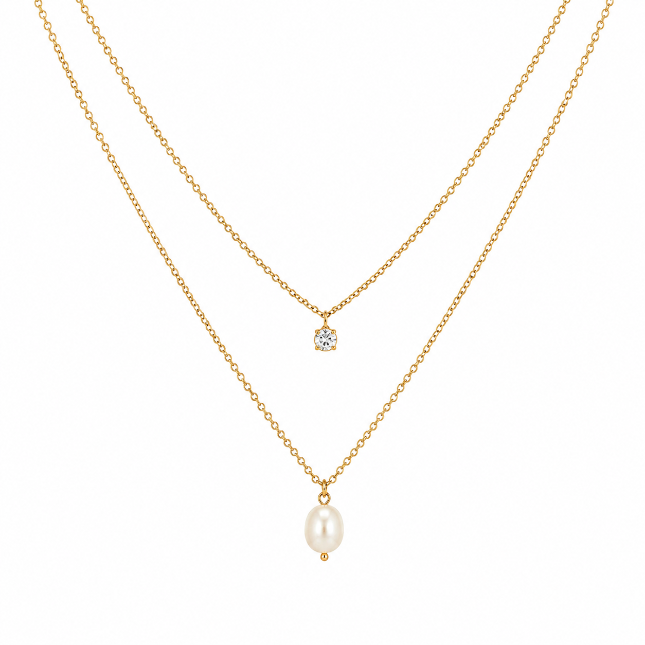 Pearl Duo Necklace