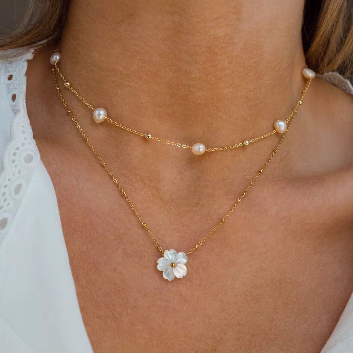 Isla Pearl Choker