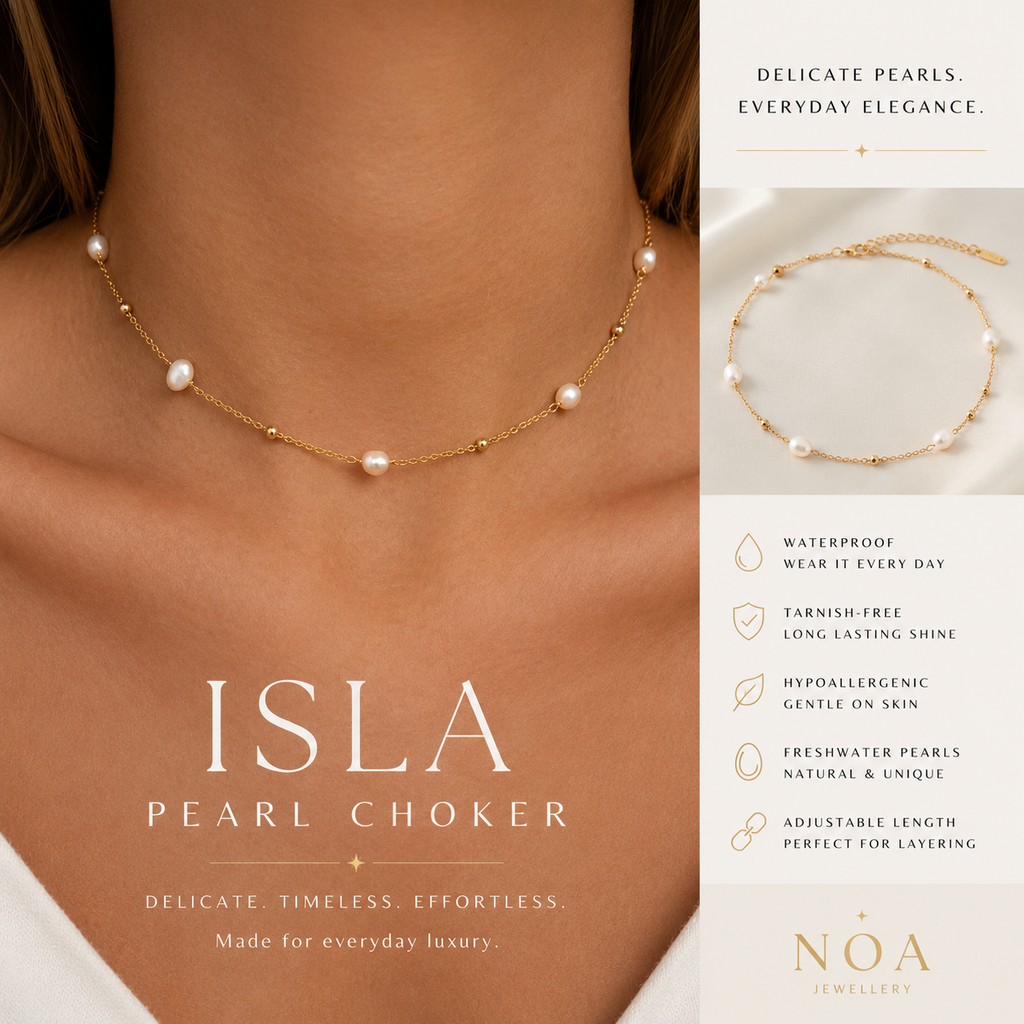 Isla Pearl Choker