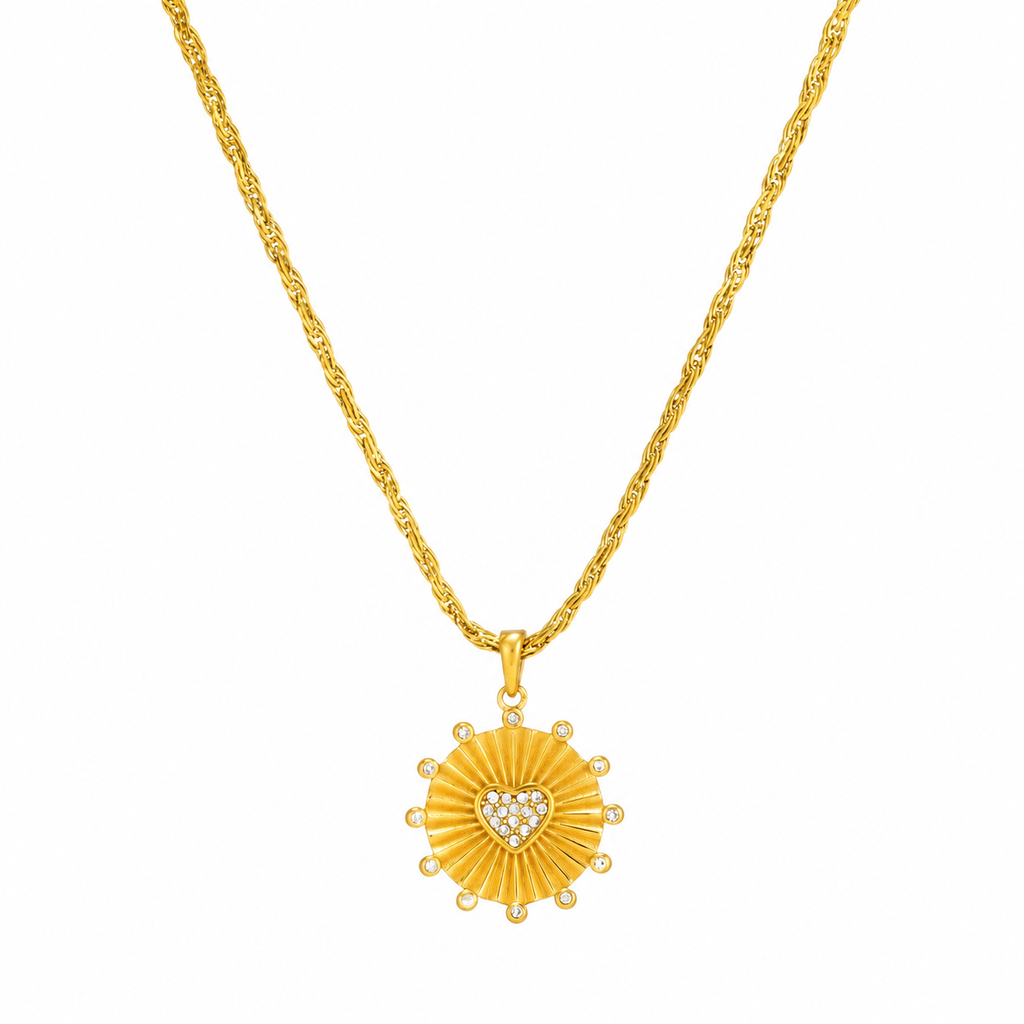 Solara Heart Necklace