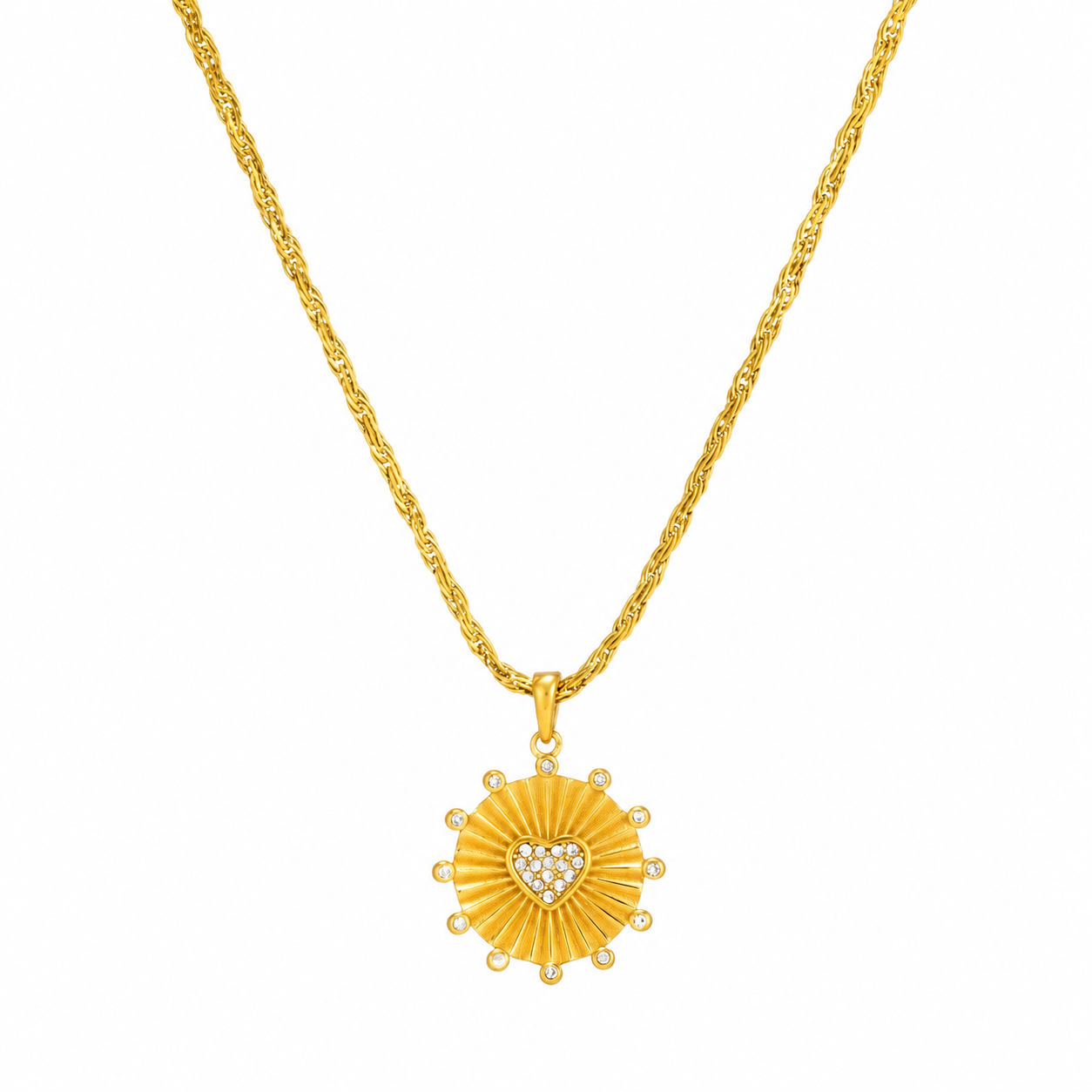Solara Heart Necklace