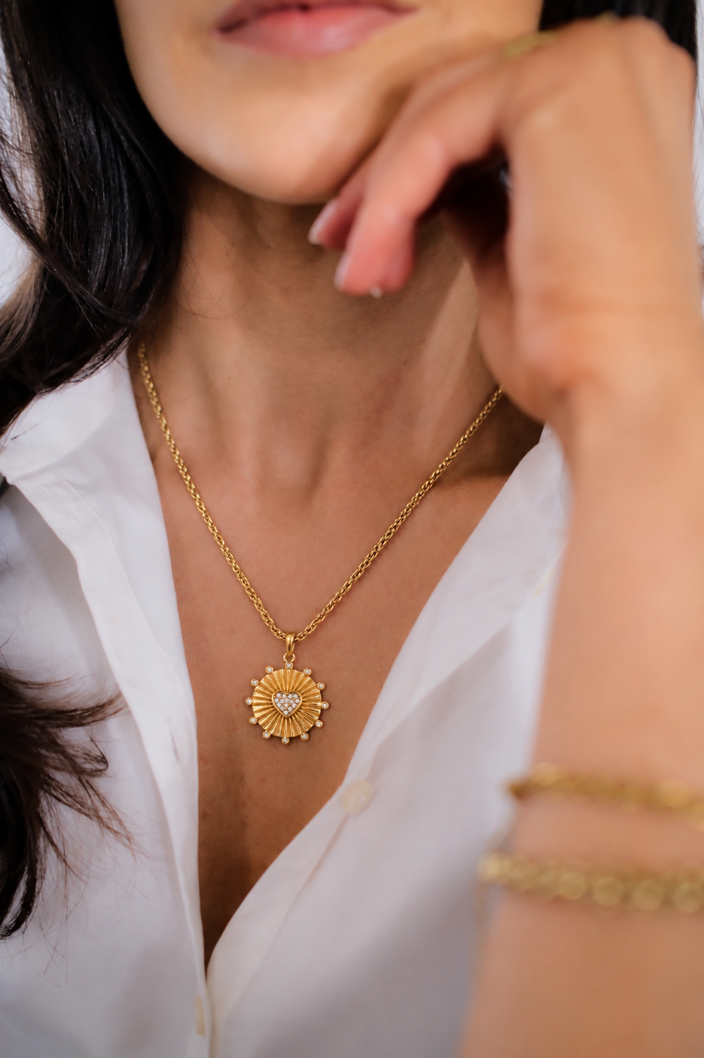 Solara Heart Necklace