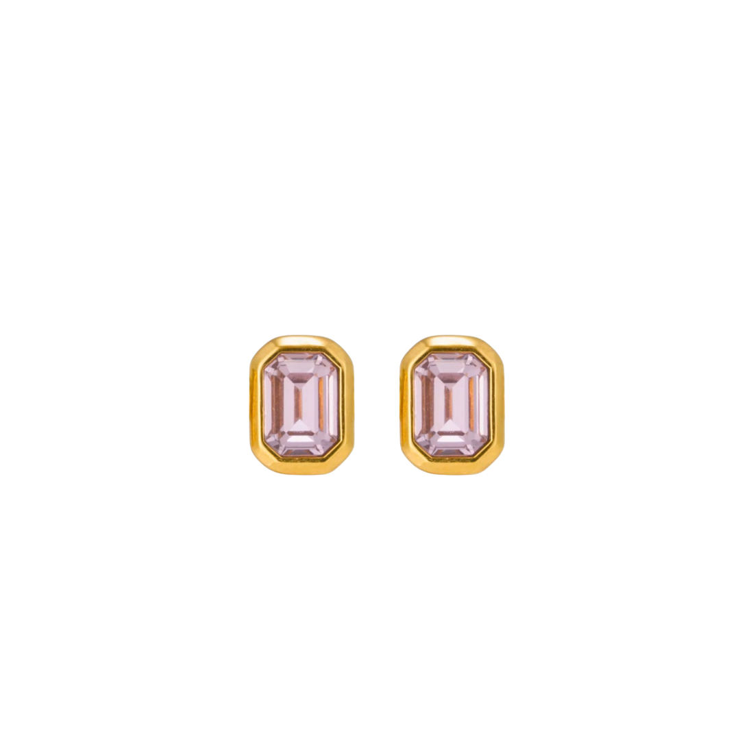 The Blush Monaco Studs