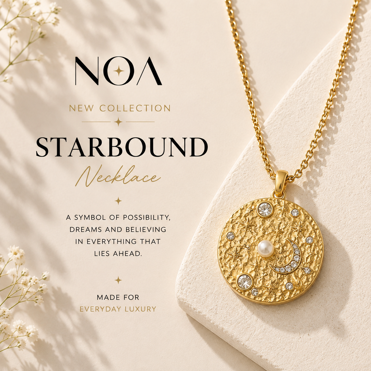 Starbound Necklace | Believe in what’s ahead ✨