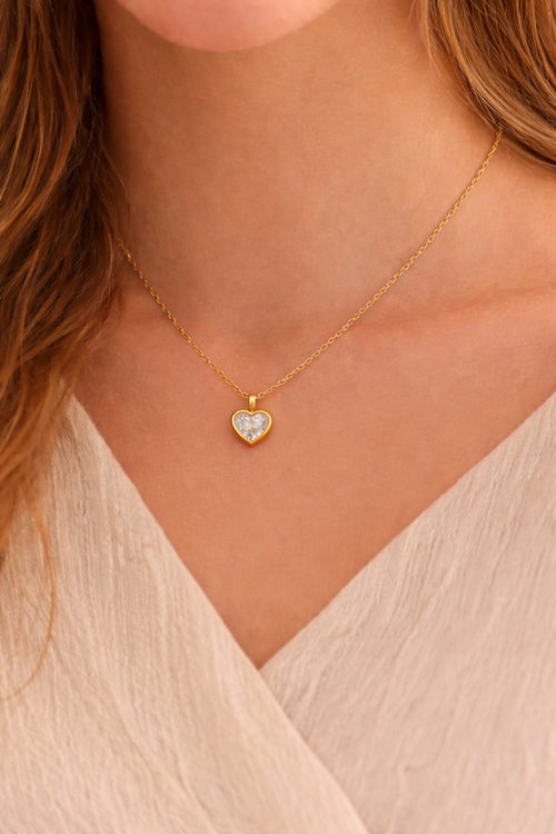 Belle Heart Necklace