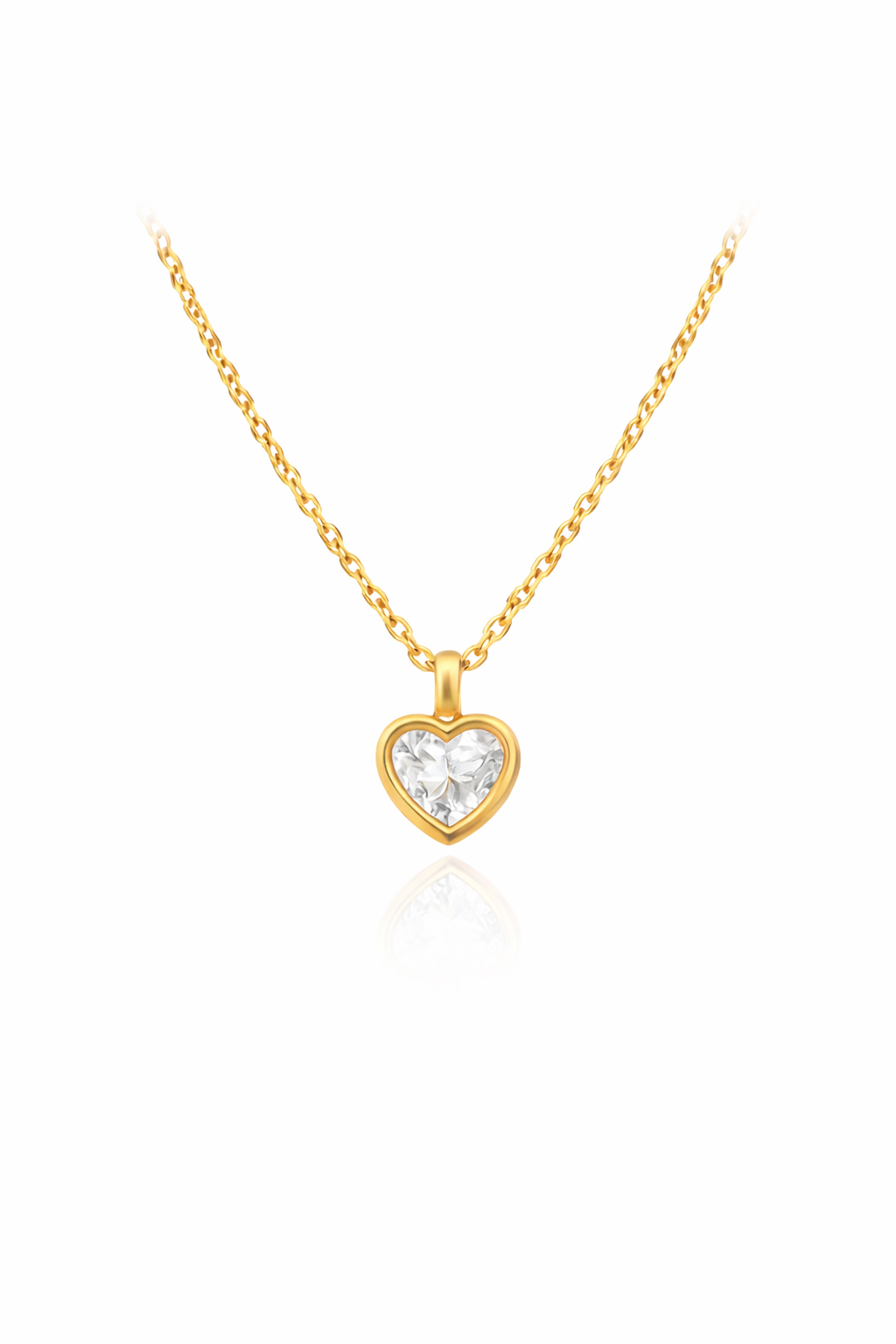 Belle Heart Necklace