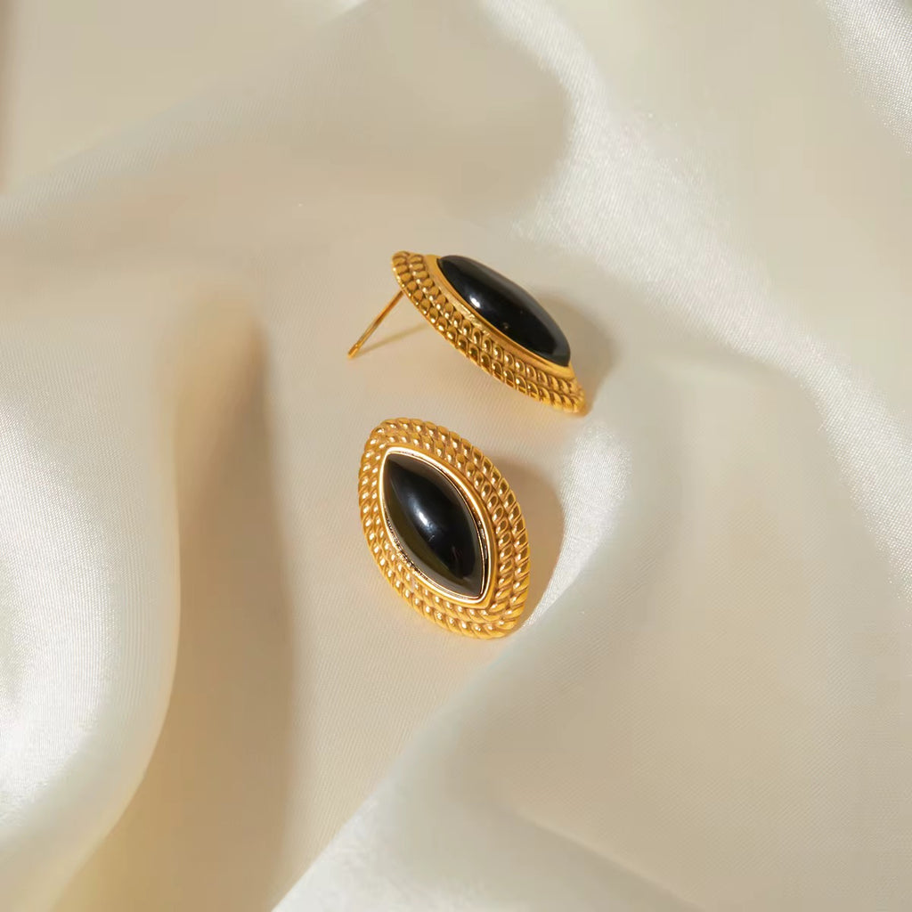 Eclipse Onyx studs