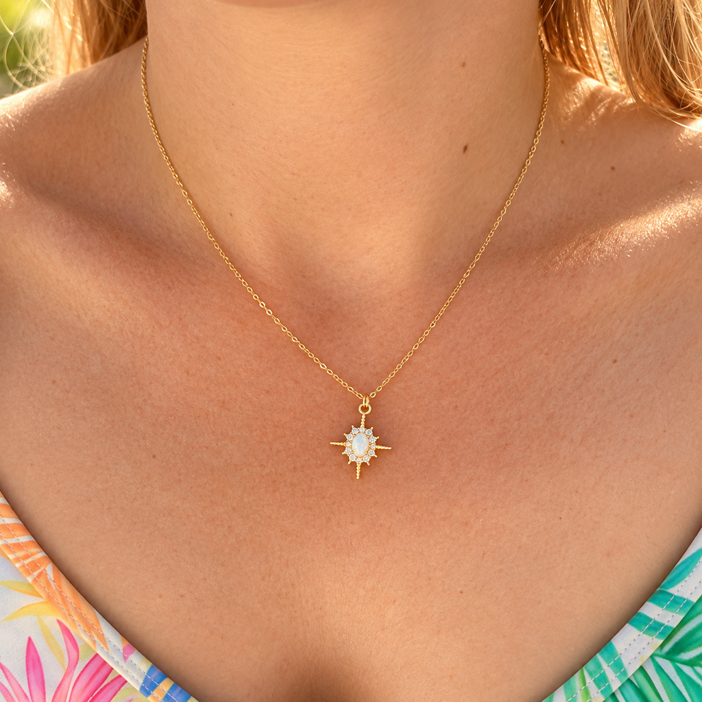 The Opal North Star Necklace
