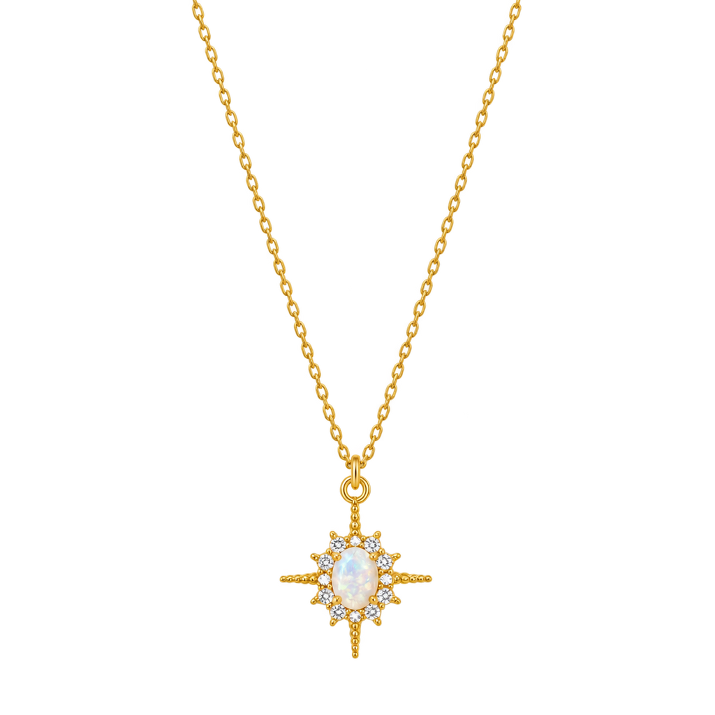 The Opal North Star Necklace